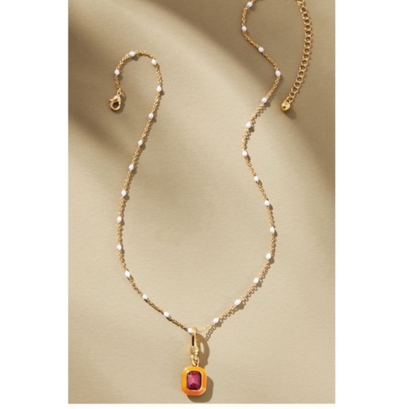 Anthropologie Gold Charm Necklace. - Picture 1 of 6